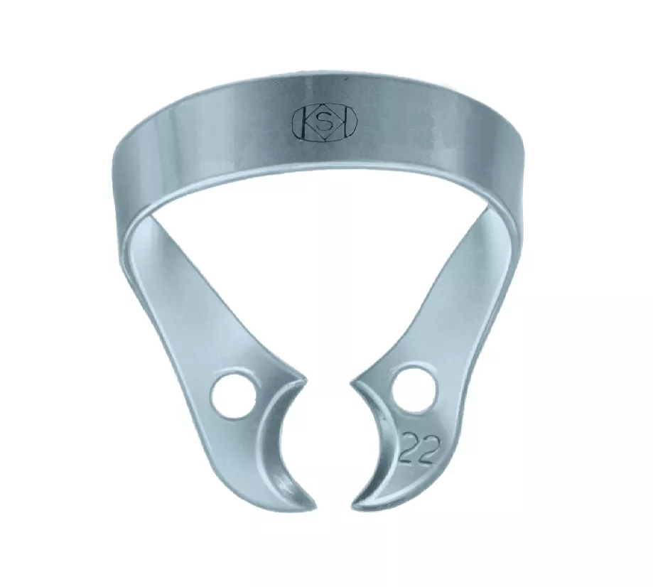 Клампы для раббердама rubber dam clamp 22, dentech, япония (1шт.)
