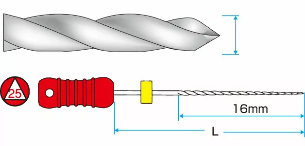 Римеры Reamers, 6 шт., MANI (ISO 10 длина 28)