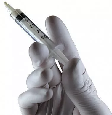 OsteoBiol Gel. 40  1 шприц  0.5 см3.  Костный гель с коллагеном.  Гранулы до 0,30 мм.  Свиной
