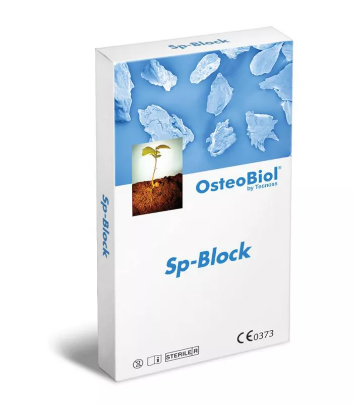 Special – гетерологичный перикард с коллагеном.OsteoBiol Sp-Block. 1 блок. 10x10x10 мм.  блок губчатой кости.  конский