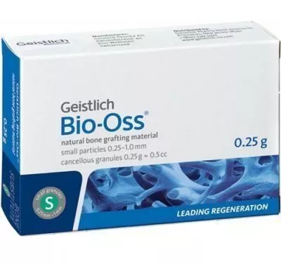 Bio-Oss spongiosa. Гранулы 0.25г, 0.25-1 мм S