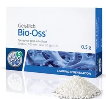 Bio-Oss spongiosa, гранулы 0,5г, 0.25-1 мм S