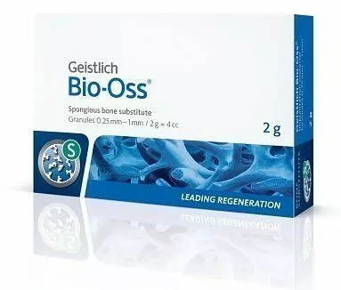 Bio-Oss spongiosa, гранулы 2г, 0.25-1 мм S