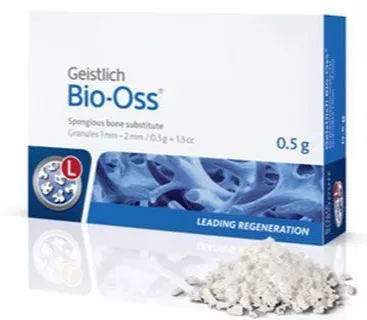 Bio-Oss spongiosa, гранулы 0,5г, 1-2 мм L