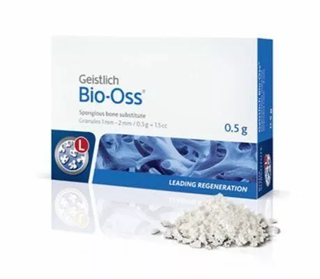 Bio-Oss spongiosa, гранулы 0,5г, 1-2 мм L
