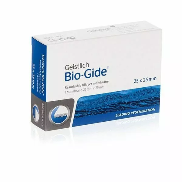 Bio-Gide - рассасывающаяся двухслойная мембрана 25х25