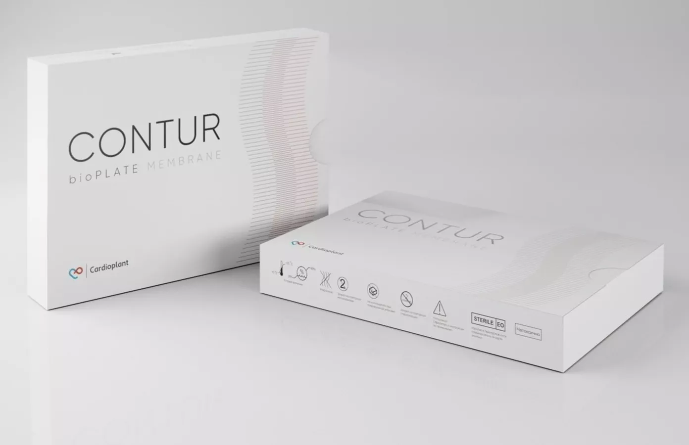 BioPlate Contur Membrane. Коллагеновая мембрана.   25x25 мм  0,3 мм