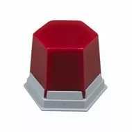 Воск гео для закрытия под внутренный, прозрачный., красный, 80 г. 475-0600