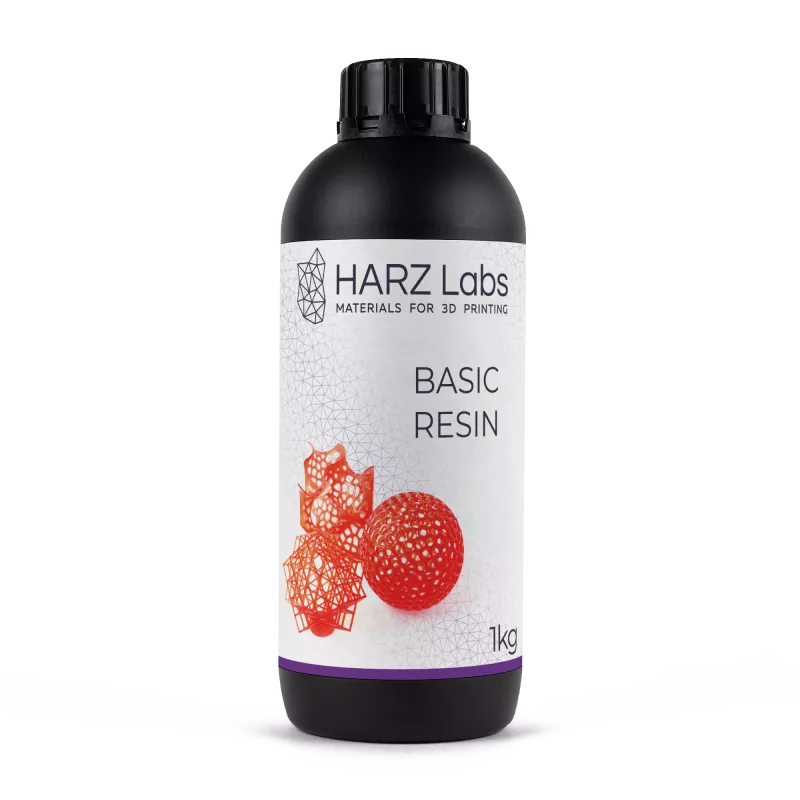 Фотополимер для настольных принтеров LCD/DLP, 500гр. HARZ Labs (Dental Pink)