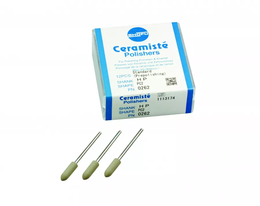 Керамайст / Ceramiste - Силиконовый полир для обработки керамики и эмали 1шт. Shofu (HP Standart PC2 0262)