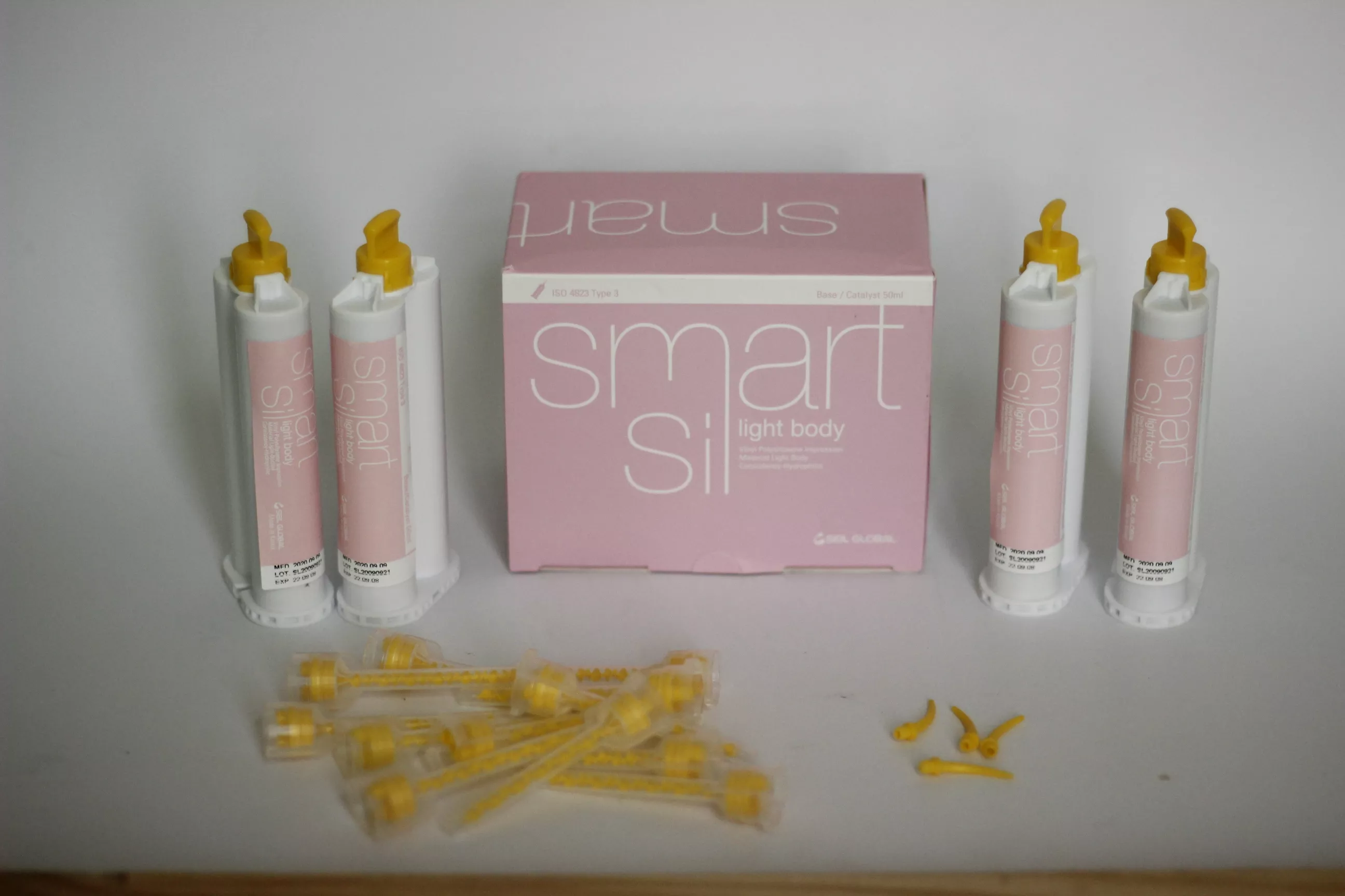 Корригирующая масса Smart Sil light body 50мл*4 картриджа