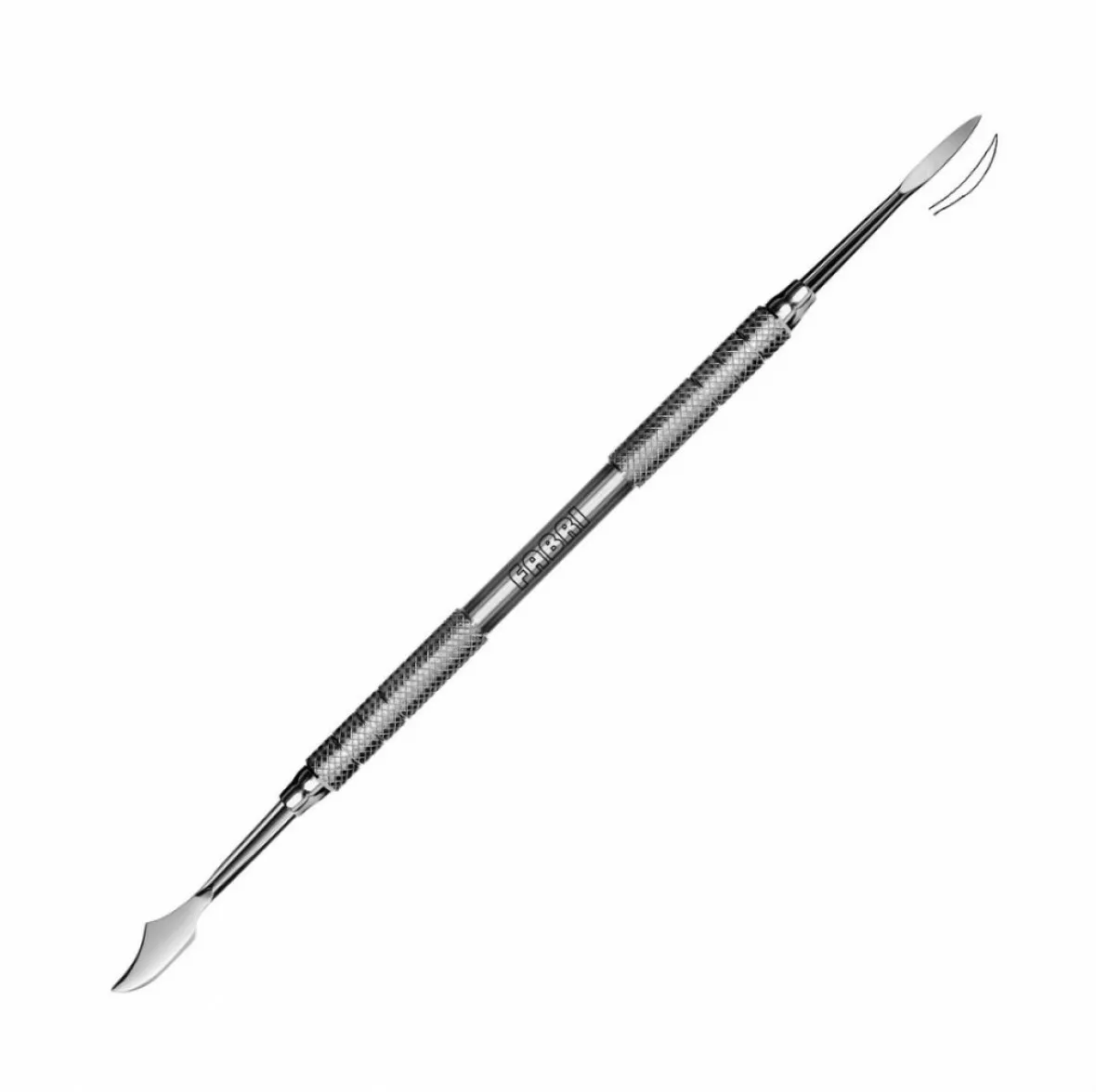 1801-Моделировочный инструмент малый для металлокерамики и воска, лопатка оливка, ручка 6 мм