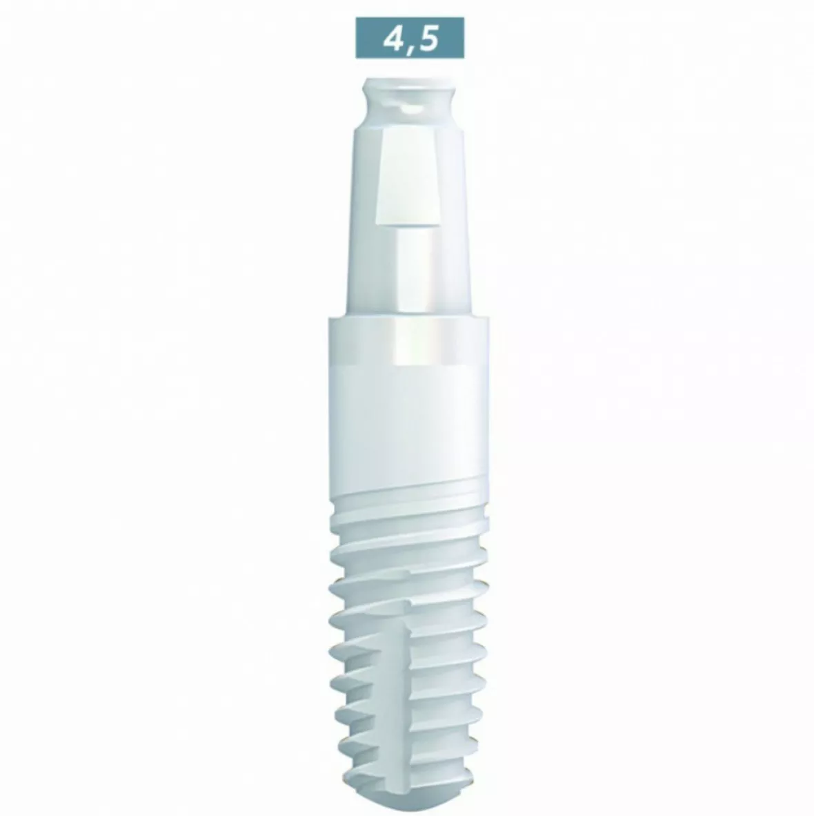 whiteSKY zirconium - цирконевый имплантат стоматологический (однокомпонентный), SKY4514C,  4.5 мм, L 14 мм