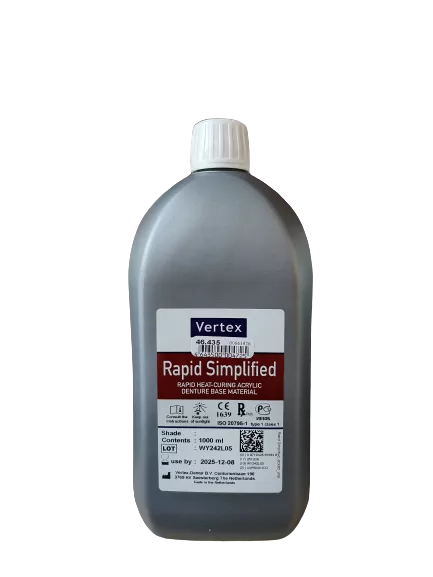 Вертекс Рапид / Rapid Simplified Жидкость для пластмассы, 1000мл., Vertex (Liquid (жидкость) AVRSV01000)