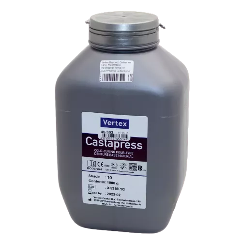 Вертекс Кастапресс / Castapress пластмасса, порошок 1000г., Vertex (10 AVCPP1001000)
