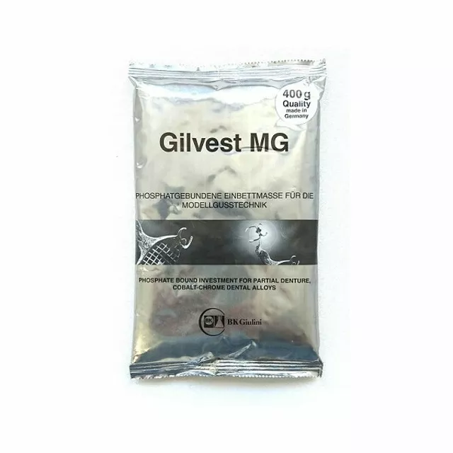 Гилвест ЭмДжи-Спид / Gilvest MG-Speed паковочная масса для бюгелей, 5кг Giulini