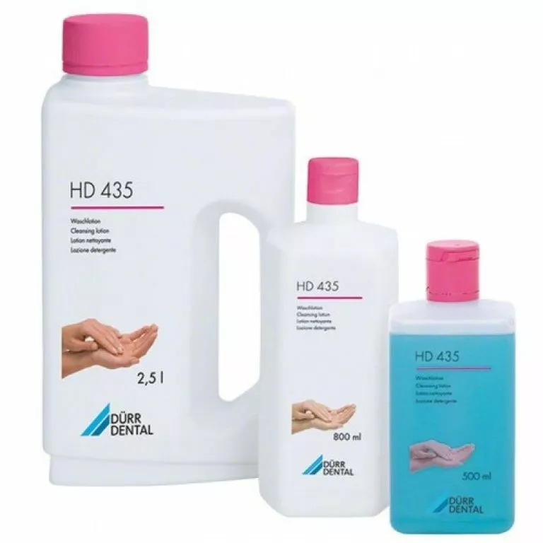 HD 435 1фл. х400мл Мягкий очищающий лосьон для частого мытья кожи и рук без щелочи и мыла. (Durr Dental AG (Германия))