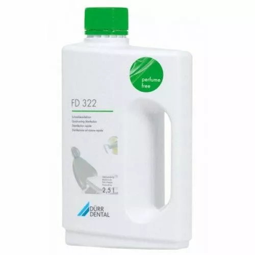 FD 322 Жидкость для быстрой дезинфекции частей, поверхностей приборов и предметов 2,5л. (Durr Dental AG (Германия))