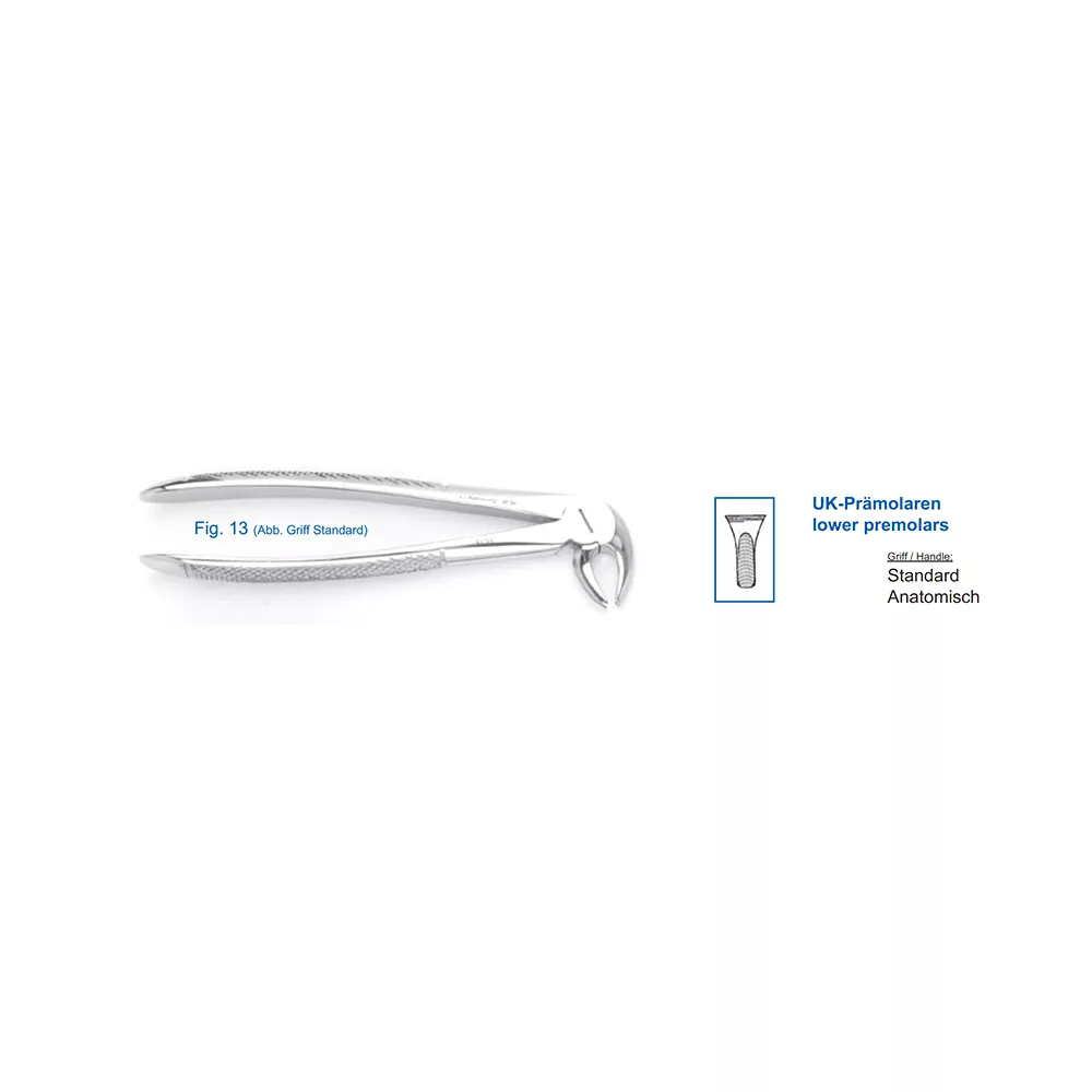 Щипцы для удаления зубов нижние премоляры (12-13)