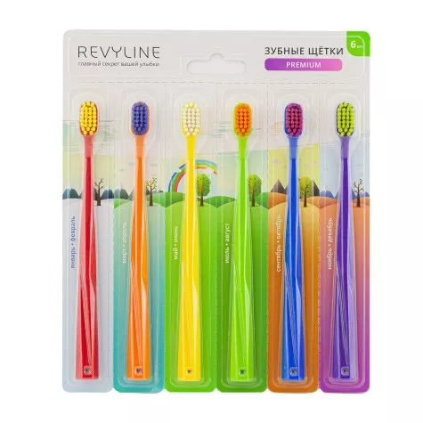 Набор зубных щеток Revyline SM 5000 (6шт)