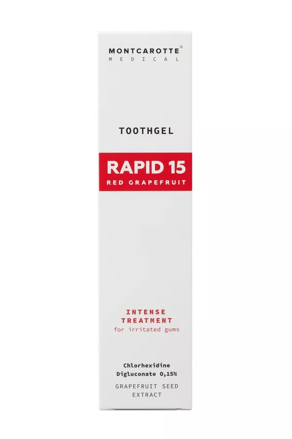 Гелеобразная зубная паста Tooth Gel RAPID 15 Red Grapefruit, 50 мл