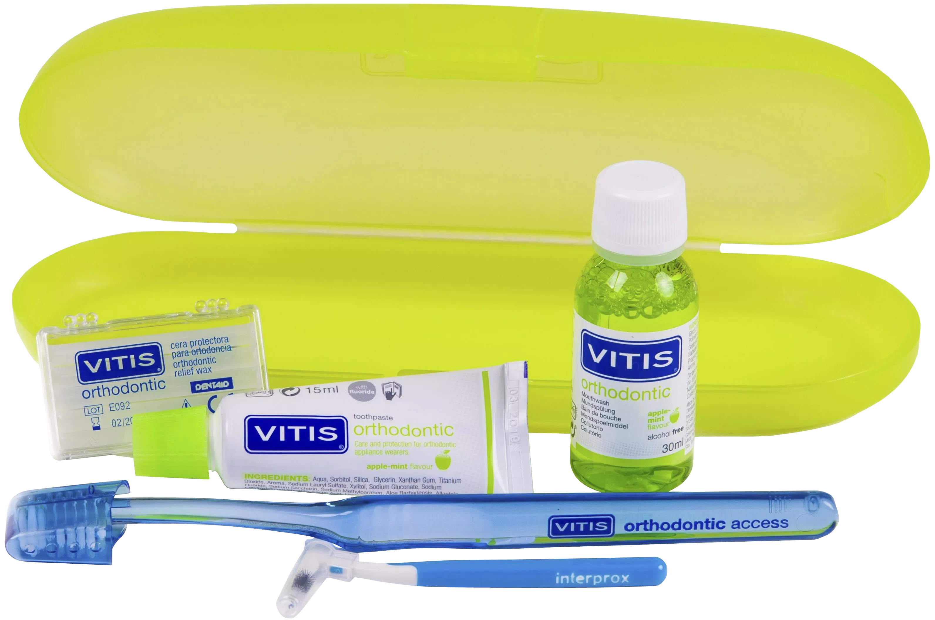 VITIS Ortho Kit - Набор ортодонтический с воском (в пенале)