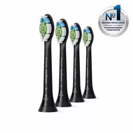 Филипс Насадка Philips DIAMOND стандарт. черная, 4 шт., HX6064/11
