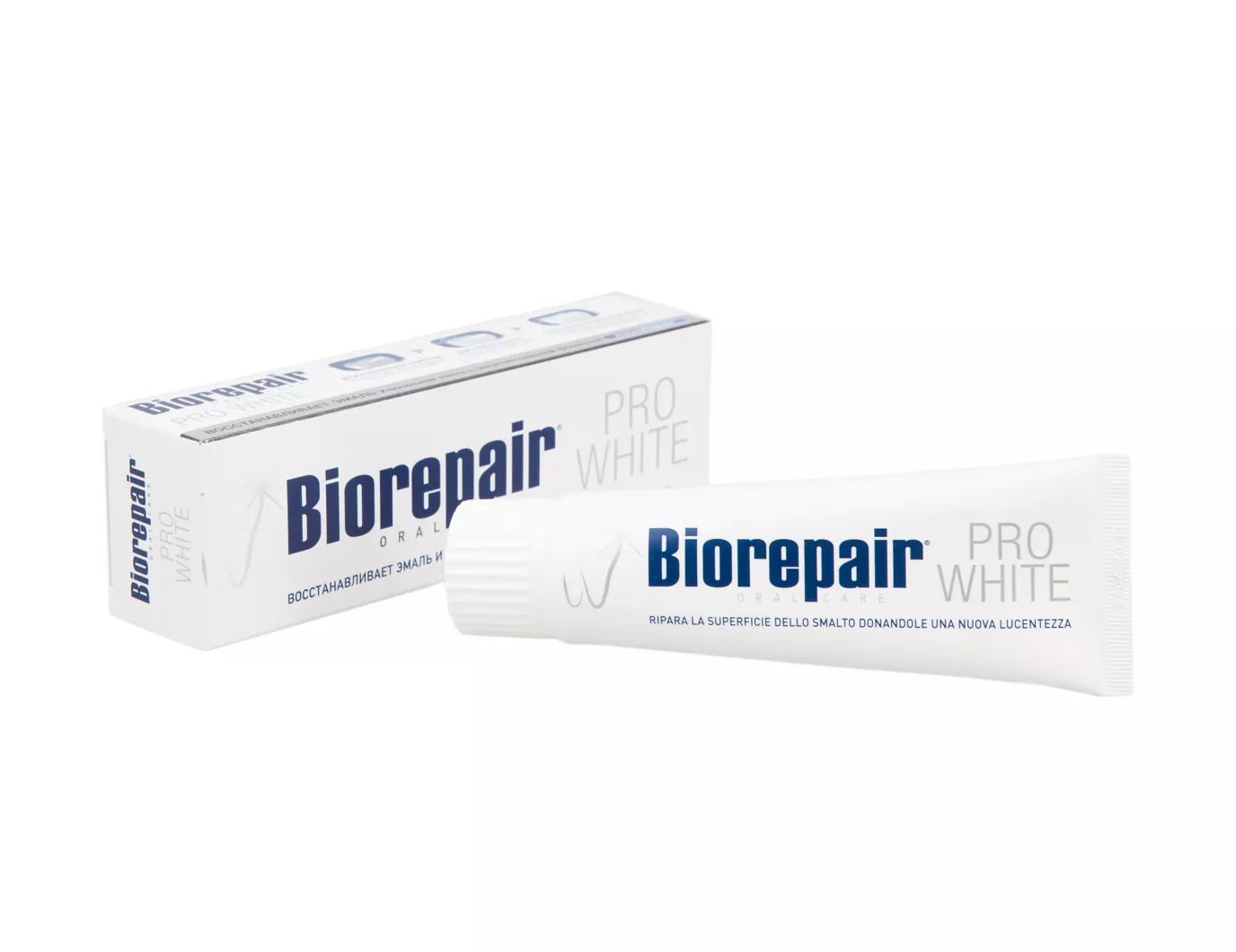 Зубная паста Biorepair Pro White сохраняющая белизну эмали, 75 мл.