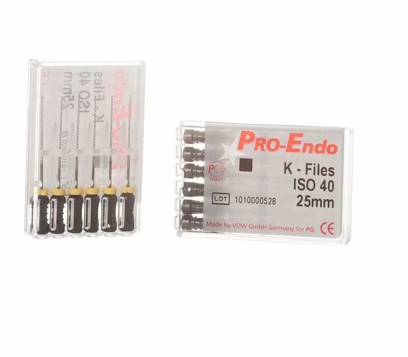 PRO-ENDO K-FILES ручные К-файлы 40 L25