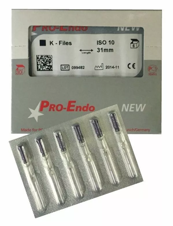 PRO-ENDO H-FILES ручные H-файлы 15 L25
