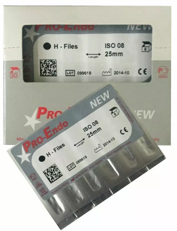 PRO-ENDO H-FILES ручные H-файлы  40  L25