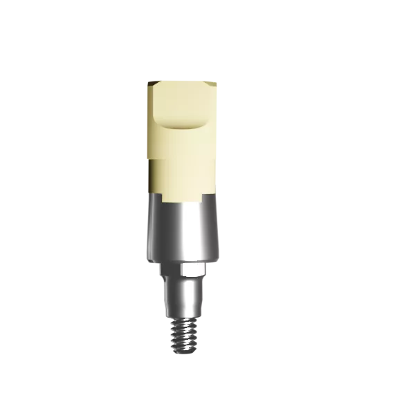 Скан-боди интраоральный, совместим с BIOMET 3i ⌀ 4,1 (4,5 мм), с винтом, титан + PEEK
