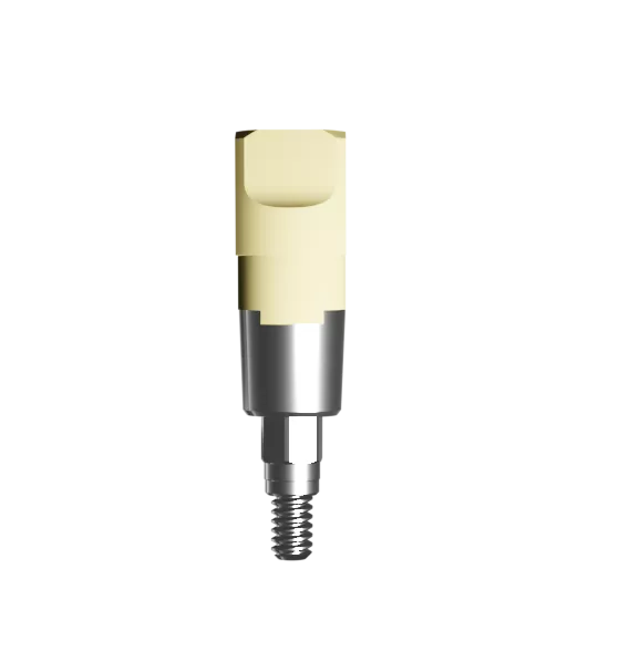 Скан-боди интраоральный, совместим с BIOMET 3i ⌀ 3,4 (4,5 мм), с винтом, титан + PEEK