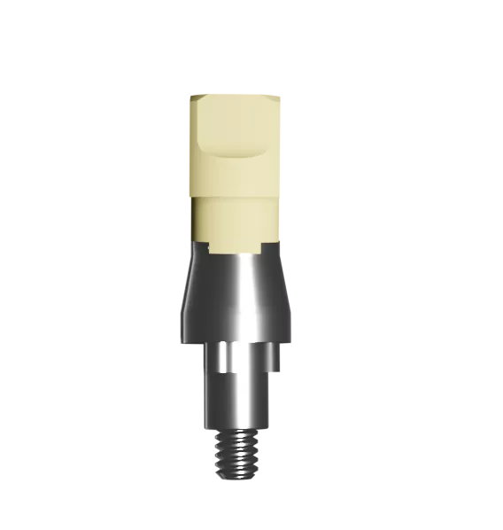 Скан-боди интраоральный, совместим с NOBEL REPLACE ⌀ 5,0 (4,5 мм), с винтом, титан + PEEK