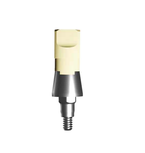 Скан-боди интраоральный, совместим с BIOMET 3i ⌀ 5,0 (4,5 мм), с винтом, титан + PEEK