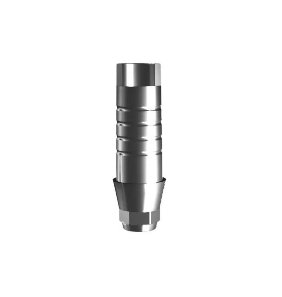 Основание титановое ULTRA LINE, TiN, с фиксацией, совместимо с DENTIUM (Implantium/SuperLine), удлиненное (8 мм), (0,8 мм), с винтом