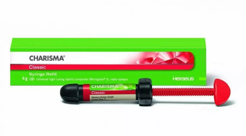 CHARISMA CLASSIC (КАРИСМА КЛАССИК) светоотверждаемый микрогибридный материал для пломбирования, A3,5, 4 г.
