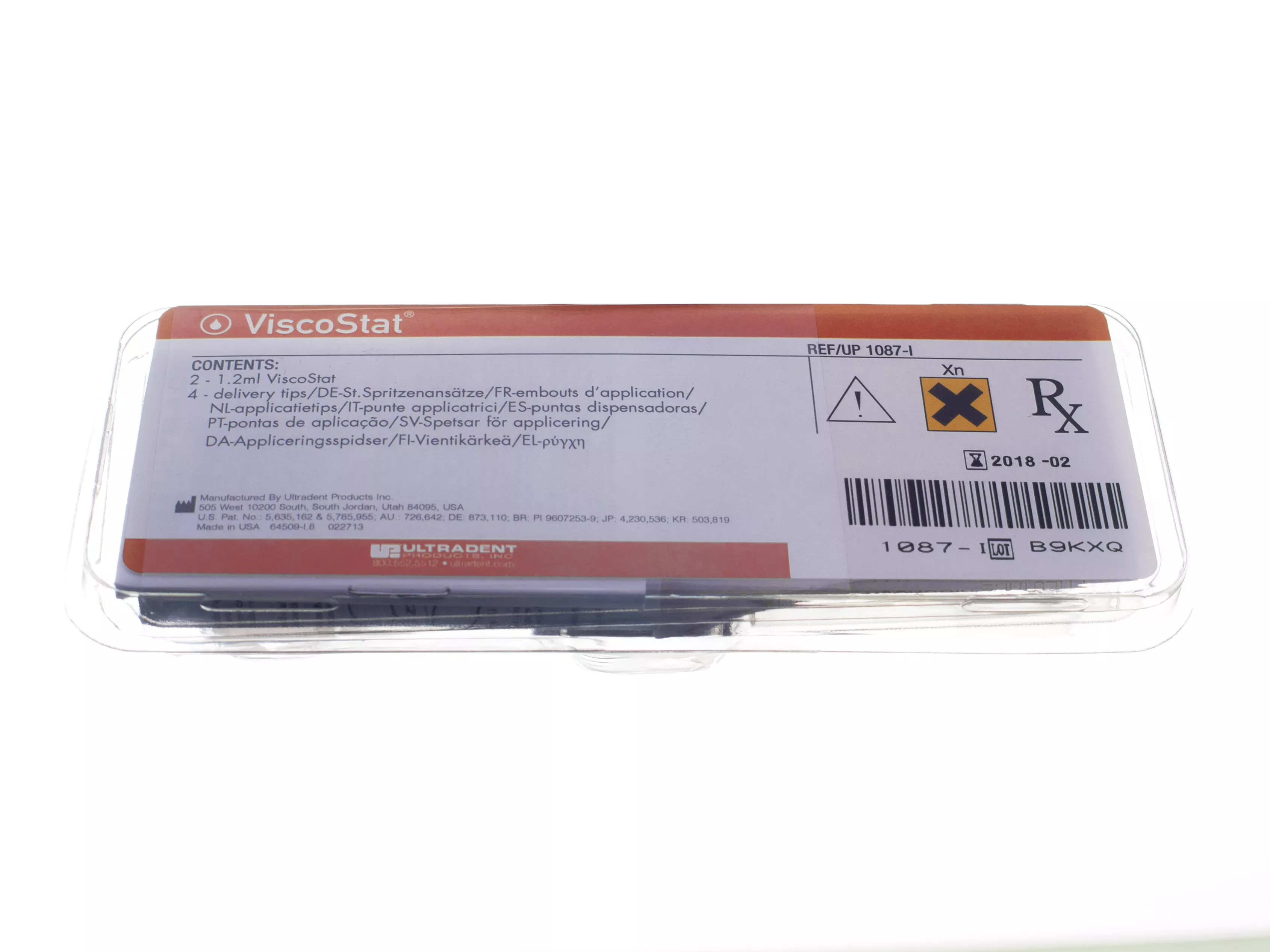 Гемостатический препарат ViscoStat (2*1.2 ml + 4 Dento-infusor)