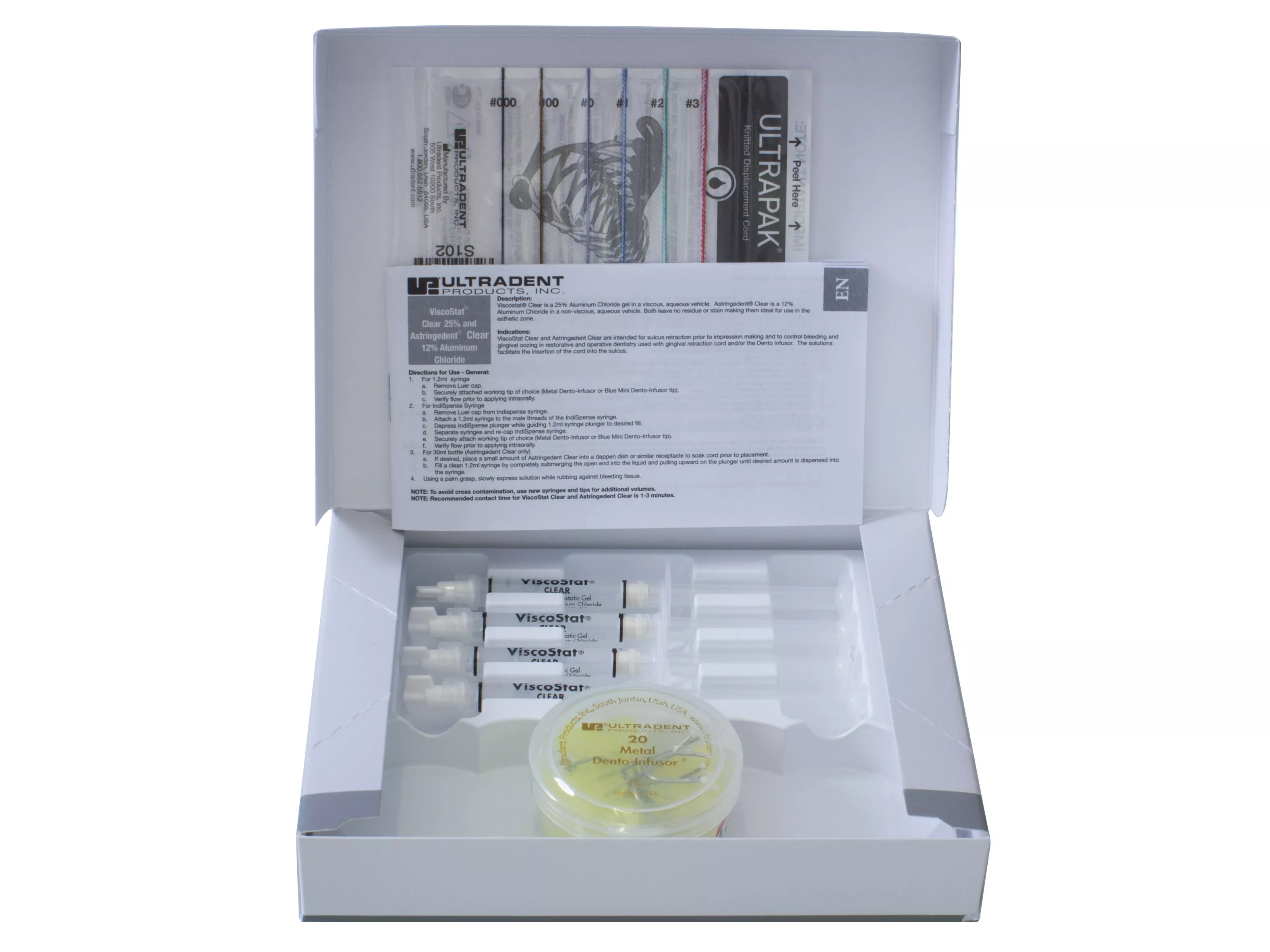 Кровоостанавливающее вещество ViscoStat Clear Dento-Infusor Kit