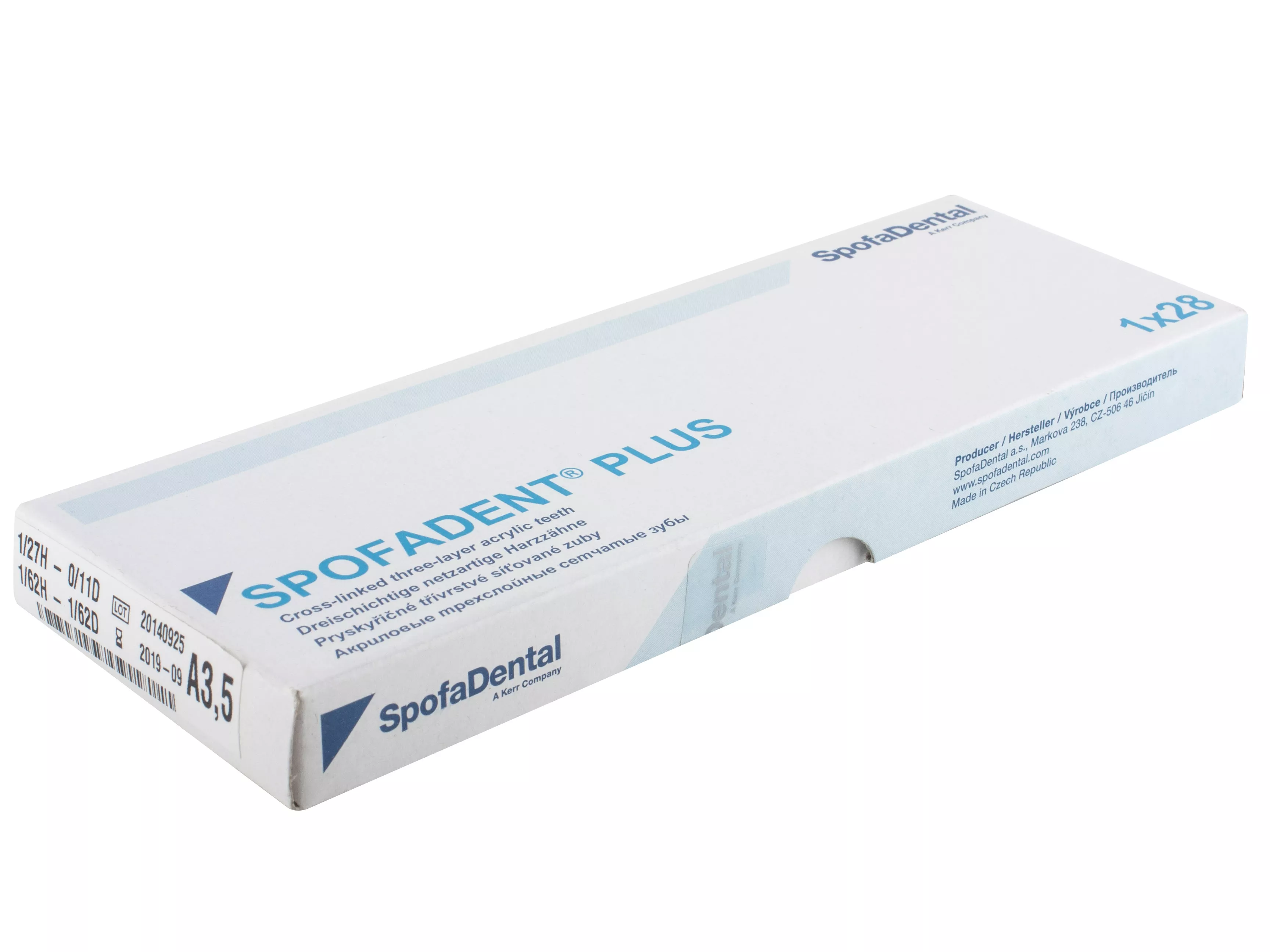 Spofadent Plus (А3,5) 1/27-0/11-1/62