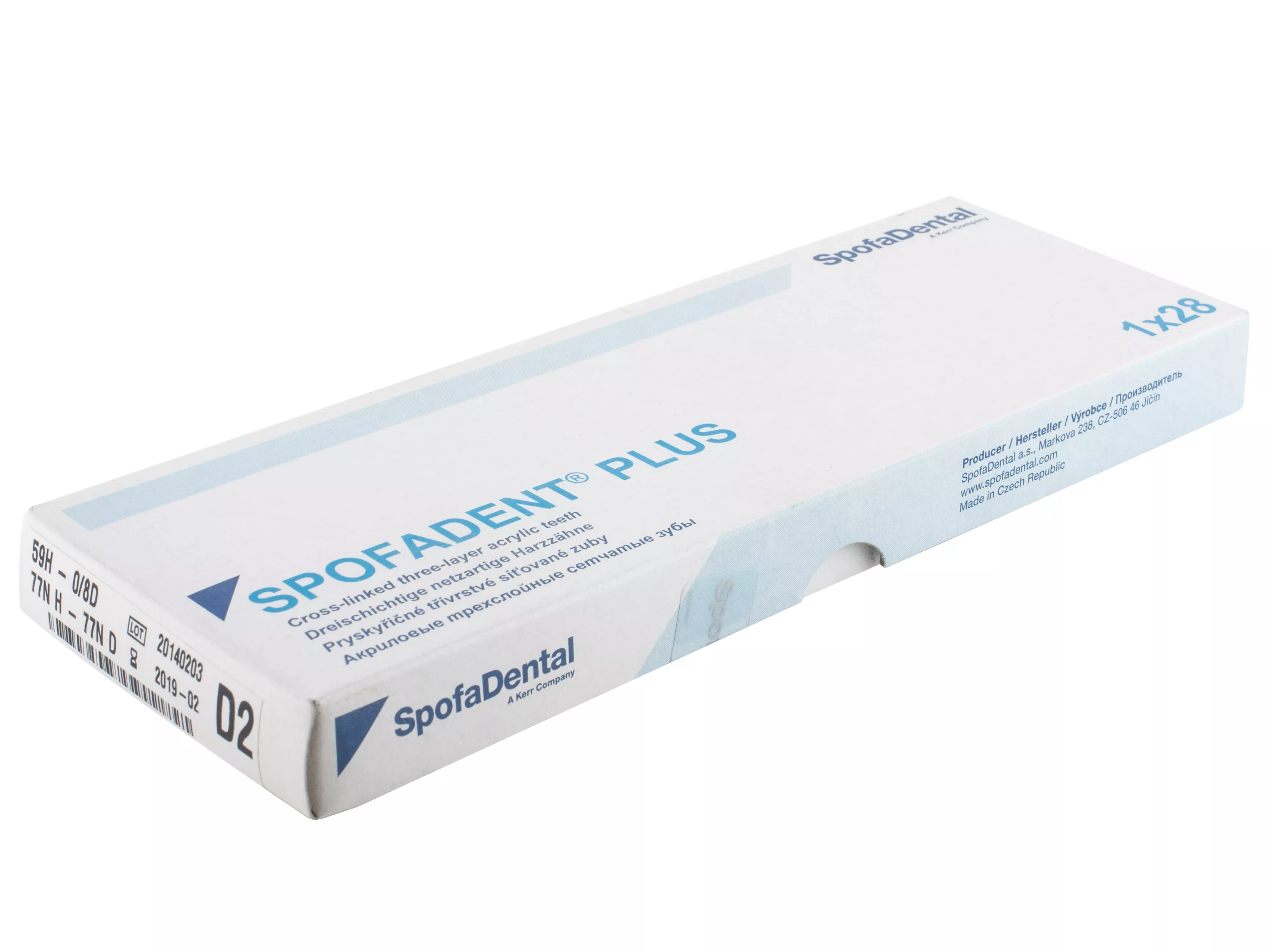 Spofadent Plus (D2) 59-0/8-77N