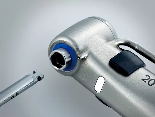 Ti-Max X-DSG20Lh - разборный хирургический наконечник с оптикой с шестигранной системой зажима бора, 20:1. NSK