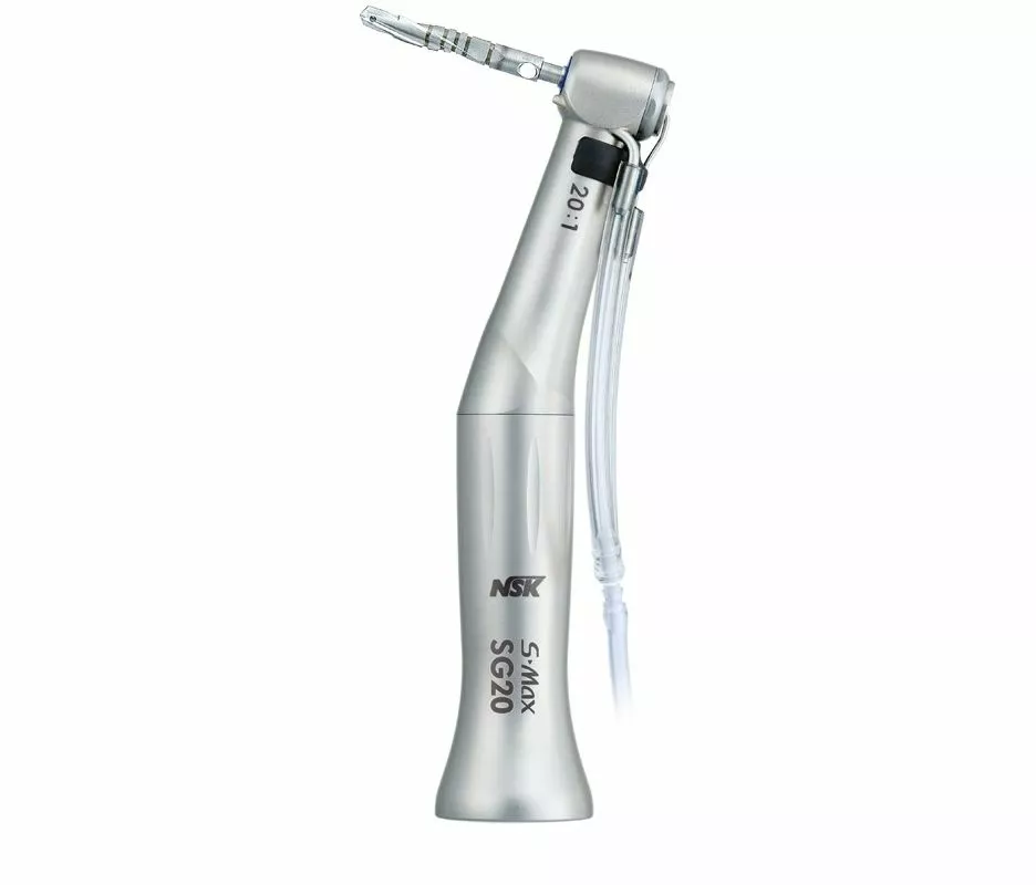 S-MAX SG20 - наконечник угловой хирургический, внешнее и внутреннее охлаждение, 20:1. NSK