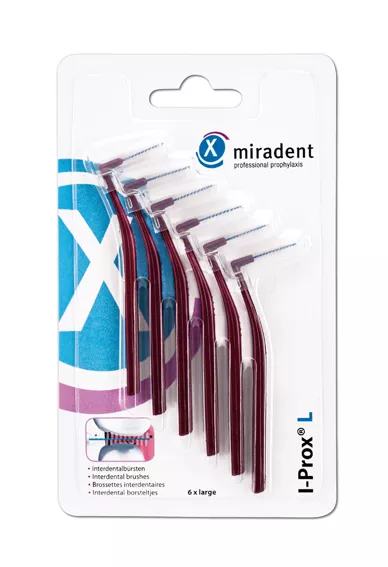 Ершики для межзубных промежутков Miradent I-Prox L 5 мм коричневые