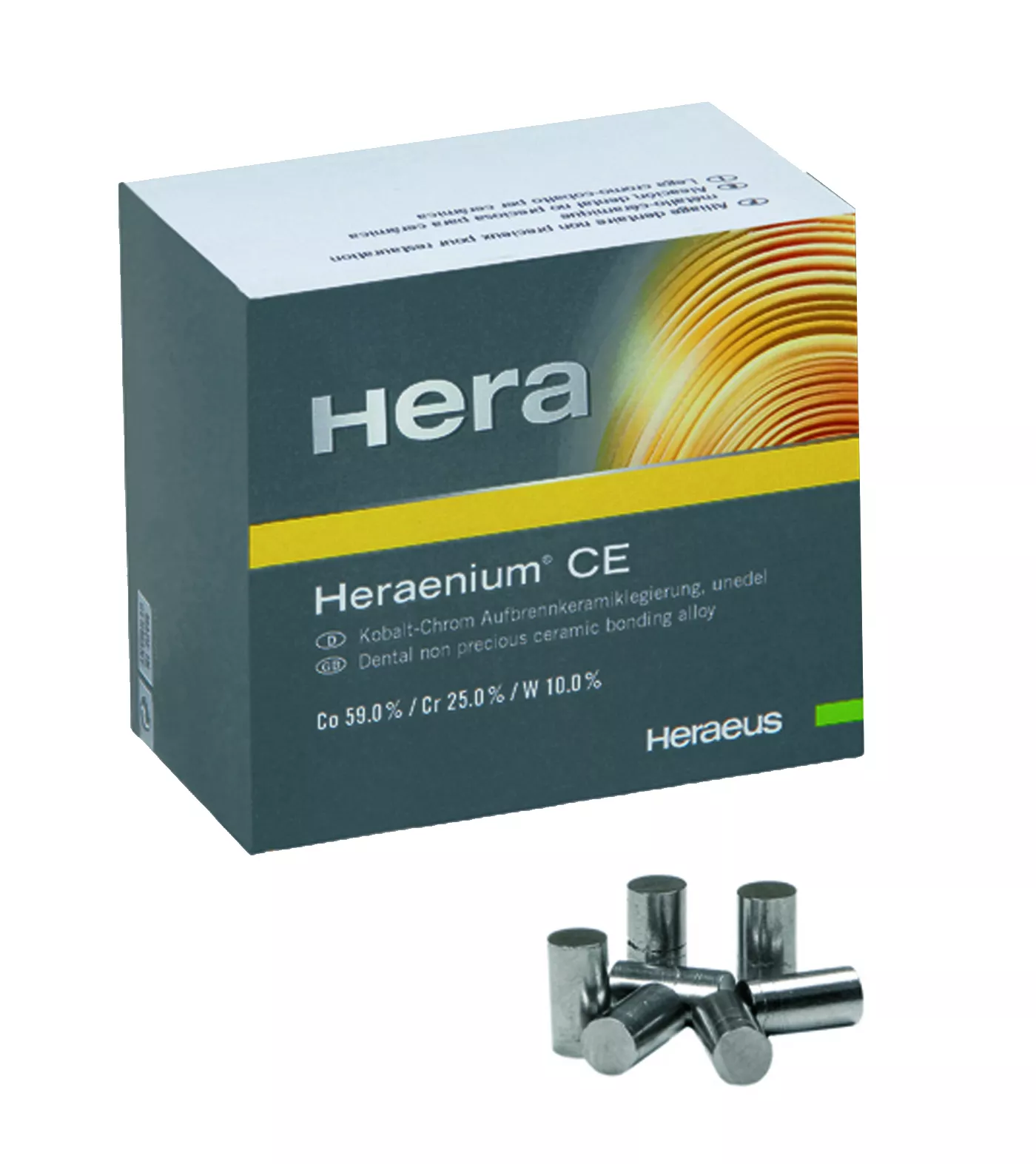 Heraenium CE  (1000г) дентальный сплав для бюгелей (Co, Cr, Mo)