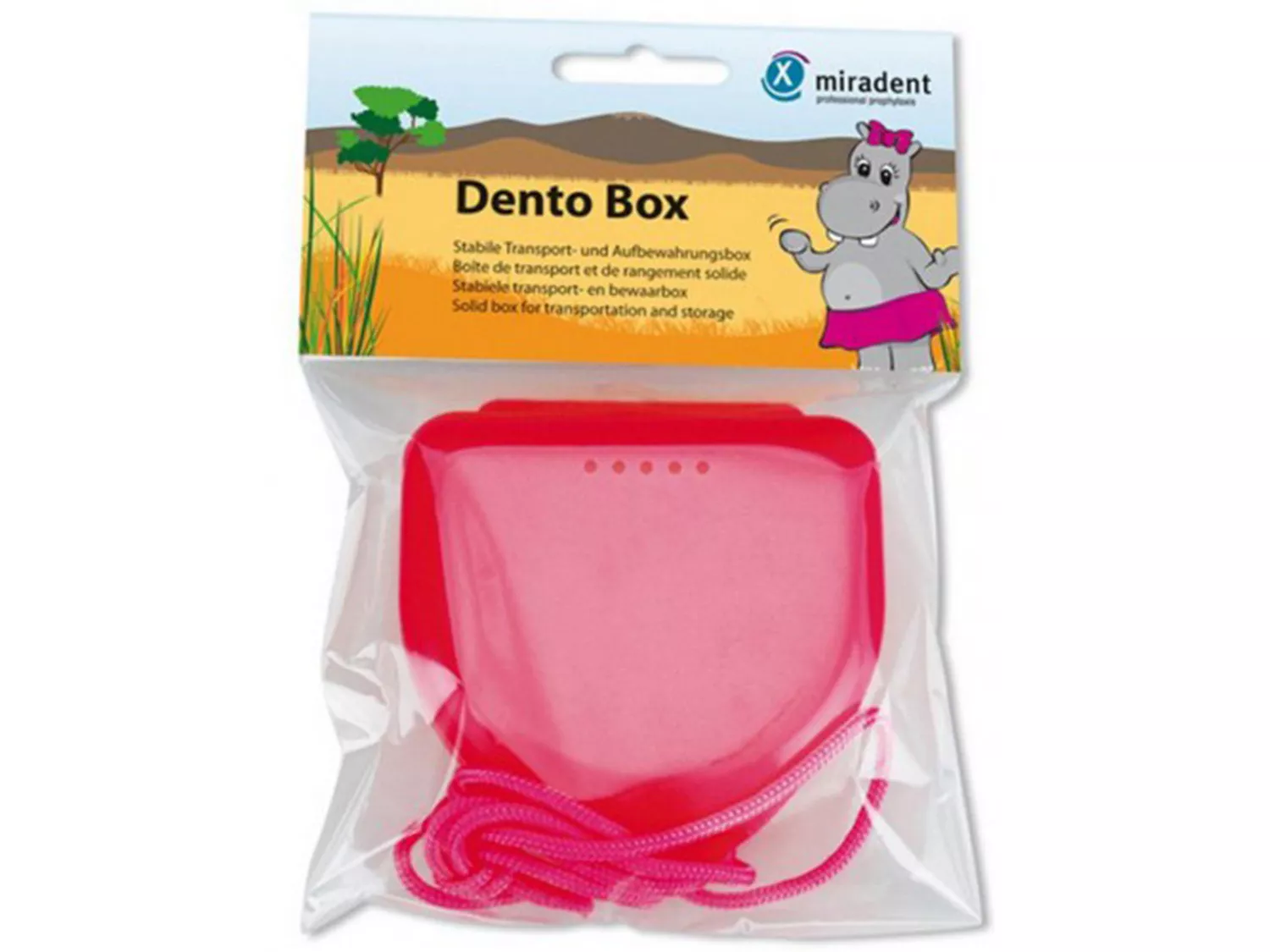Dento Box I - футляр, розовый