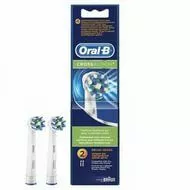 ORAL-B CROSS ACTION (ОРАЛ БИ) насадки для электрических зубных щёток EB50-2, 2 шт.