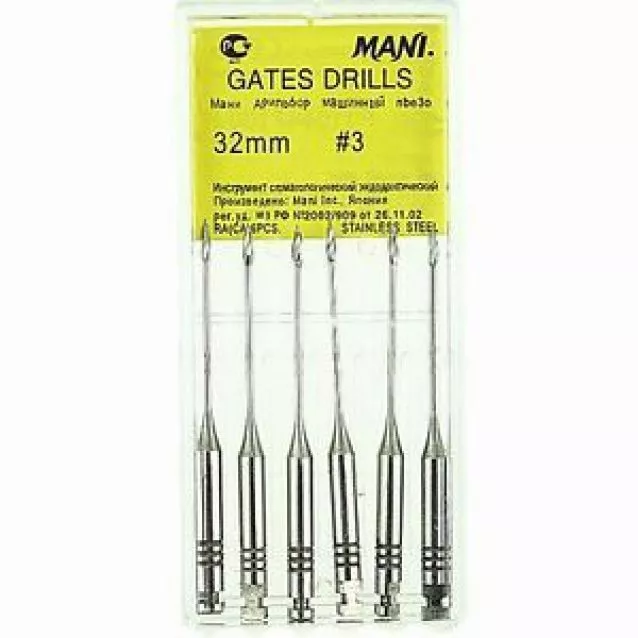 MANI GATES DRILL (МАНИ ГЕЙТСЫ) расширитель устья канала 3, 32 мм.