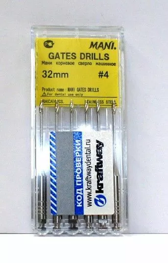 MANI GATES DRILL (МАНИ ГЕЙТСЫ) расширитель устья канала 4, 32 мм.