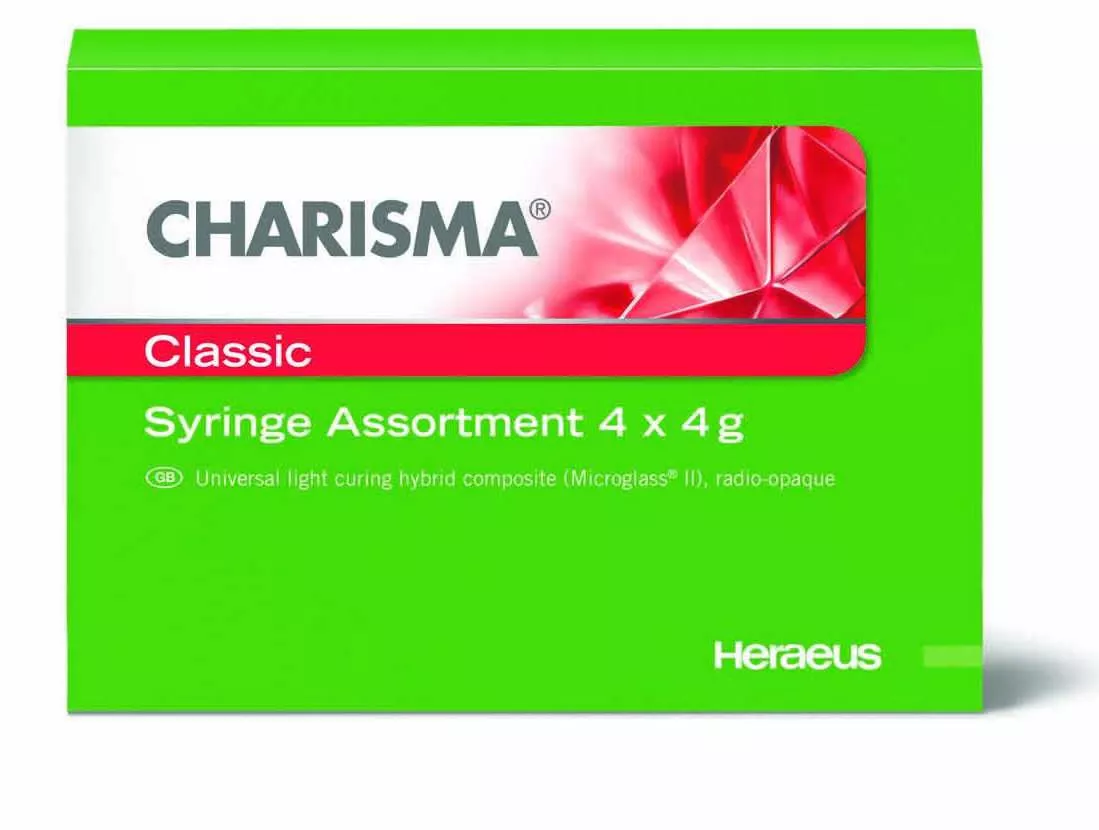 Микрогибридный материал Сharisma Classic Syr Assortment (4 х 4г)